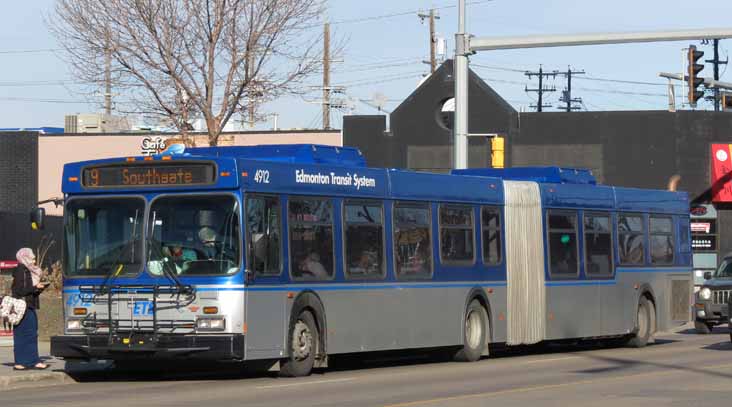 Edmonton New Flyer D60LF 4912